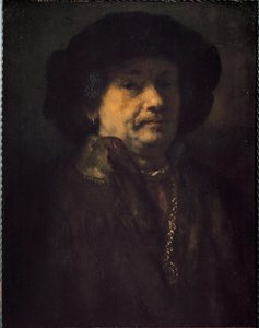 Selvportræt med øreringe og guldkæde (maleri af Rembrandt van Rijn