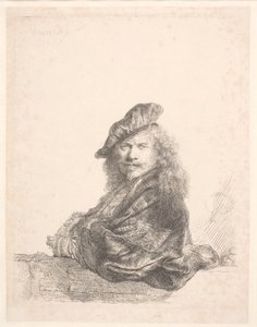 Selvportræt af Rembrandt van Rijn