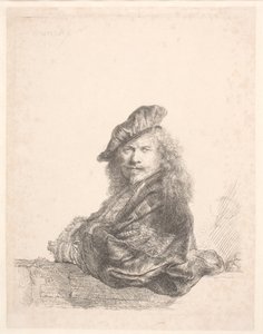 Selvportræt af Rembrandt van Rijn