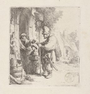 Forhandler af rottegift (Szczurołap) af Rembrandt van Rijn