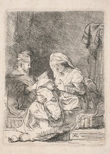 Den Hellige Familie af Rembrandt van Rijn