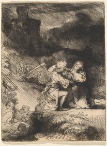 Kvalen i haven af Rembrandt van Rijn