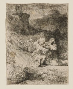 Kvalerne i haven af Rembrandt van Rijn