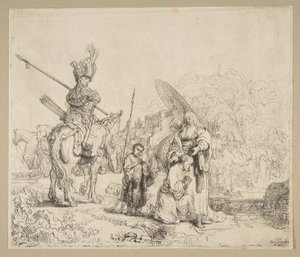 Eunukkens dåb, 1641. af Rembrandt van Rijn