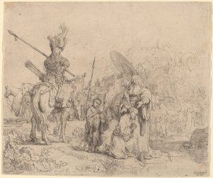 Eunukkens dåb af Rembrandt van Rijn
