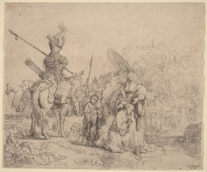 Eunukkens dåb af Rembrandt van Rijn