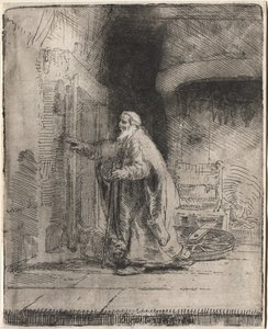 Tobits blindhed: Det store billede af Rembrandt van Rijn