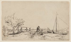Broen ved Klein Kostverloren på Amstel af Rembrandt van Rijn