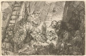 Omskæringen i stalden af Rembrandt van Rijn