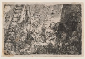 Omskæringen i stalden af Rembrandt van Rijn