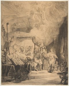 Jomfruens død, 1639. af Rembrandt van Rijn