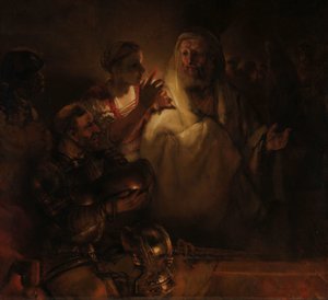 Fornægtelsen af Sankt Peter af Rembrandt van Rijn