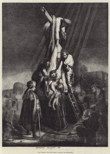 Nedstigningen fra korset af Rembrandt van Rijn
