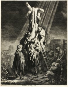 Nedstigningen fra korset: Anden plade af Rembrandt van Rijn