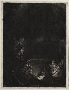 Begravelsen, ca. 1654. af Rembrandt van Rijn