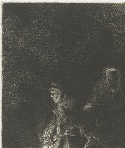 Flugten til Egypten Flugten til Egypten: et natstykke af Rembrandt van Rijn