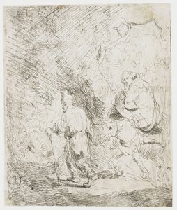 Flugten til Egypten af Rembrandt van Rijn