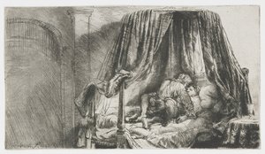 Den franske seng af Rembrandt van Rijn