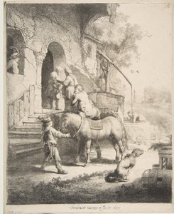 Den barmhjertige samaritaner, 1633. af Rembrandt van Rijn