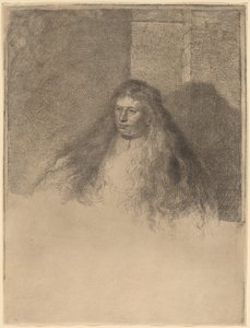 Den store jødiske brud af Rembrandt van Rijn