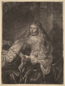 Den store jødiske brud af Rembrandt van Rijn