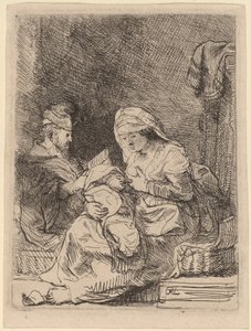 Den hellige familie af Rembrandt van Rijn