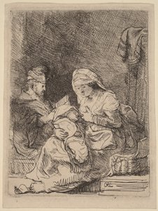 Den Hellige Familie af Rembrandt van Rijn