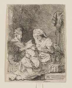 Den Hellige Familie af Rembrandt van Rijn