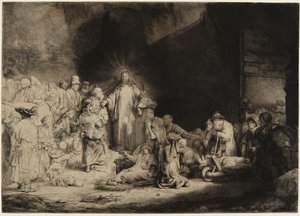 »De hundrede gulden-tryk« af Rembrandt van Rijn