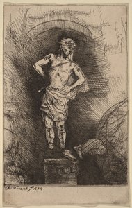 Det syn, Nebukadnezar så af Rembrandt van Rijn