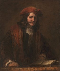 Manden med den røde kasket, ca. 1660 af Rembrandt van Rijn