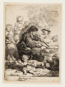 Pandekagekvinden af Rembrandt van Rijn