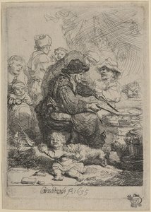 Pandekagekvinden af Rembrandt van Rijn
