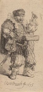 Kvaksalveren, 1635. af Rembrandt van Rijn
