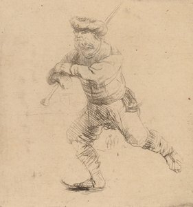 Skateren, ca. 1639. af Rembrandt van Rijn
