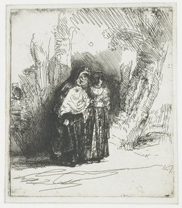 Den spanske sigøjner Preciosa af Rembrandt van Rijn