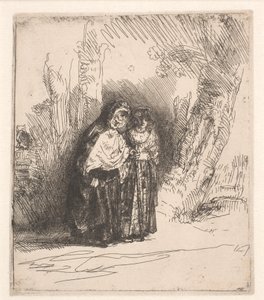 Den spanske sigøjner (Preciosa) af Rembrandt van Rijn