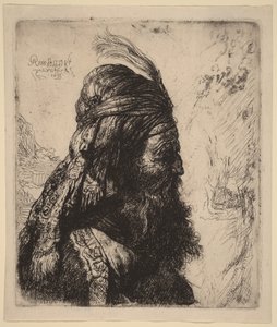 Det tredje orientalske hoved af Rembrandt van Rijn