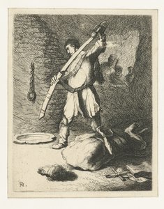 Halshugningen af Johannes Døberen af Rembrandt van Rijn