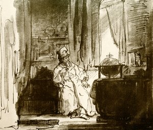 Filosoffen af Rembrandt van Rijn