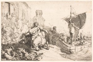 Lykkens skib af Rembrandt van Rijn
