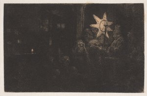 Kongernes stjerne: et natstykke af Rembrandt van Rijn