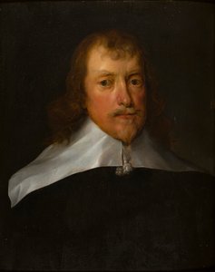 Portræt af Francis Russell, 4. jarl af Bedford (1587-1641), ca. 1607-41 (olie på lærred) af Remee van Leemput