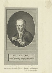 Portræt af René-Just Haüy 1743-1822, 1804. af Remi Henri Joseph Delvaux