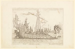 Hercole barca del Sig. Nicolo Cimenes, fra Vessels of the Argonauts til bryllupsfejringen af Cosimo de