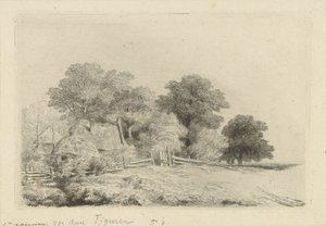Gård ved et hegn
