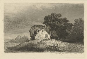 Huse på en bakke af Remigius Adrianus Haanen
