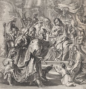 Cambyses straffer den uretfærdige dommer Sisamnes, ca. 1630-80., ca. 1630-80.