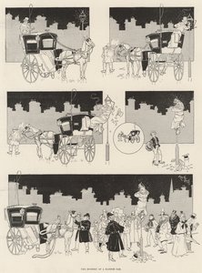 Mysteriet om en Hansom Cab af René Bull