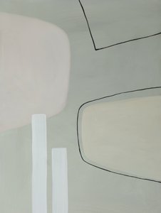 Bløde, abstrakte former af Renate Holzner
